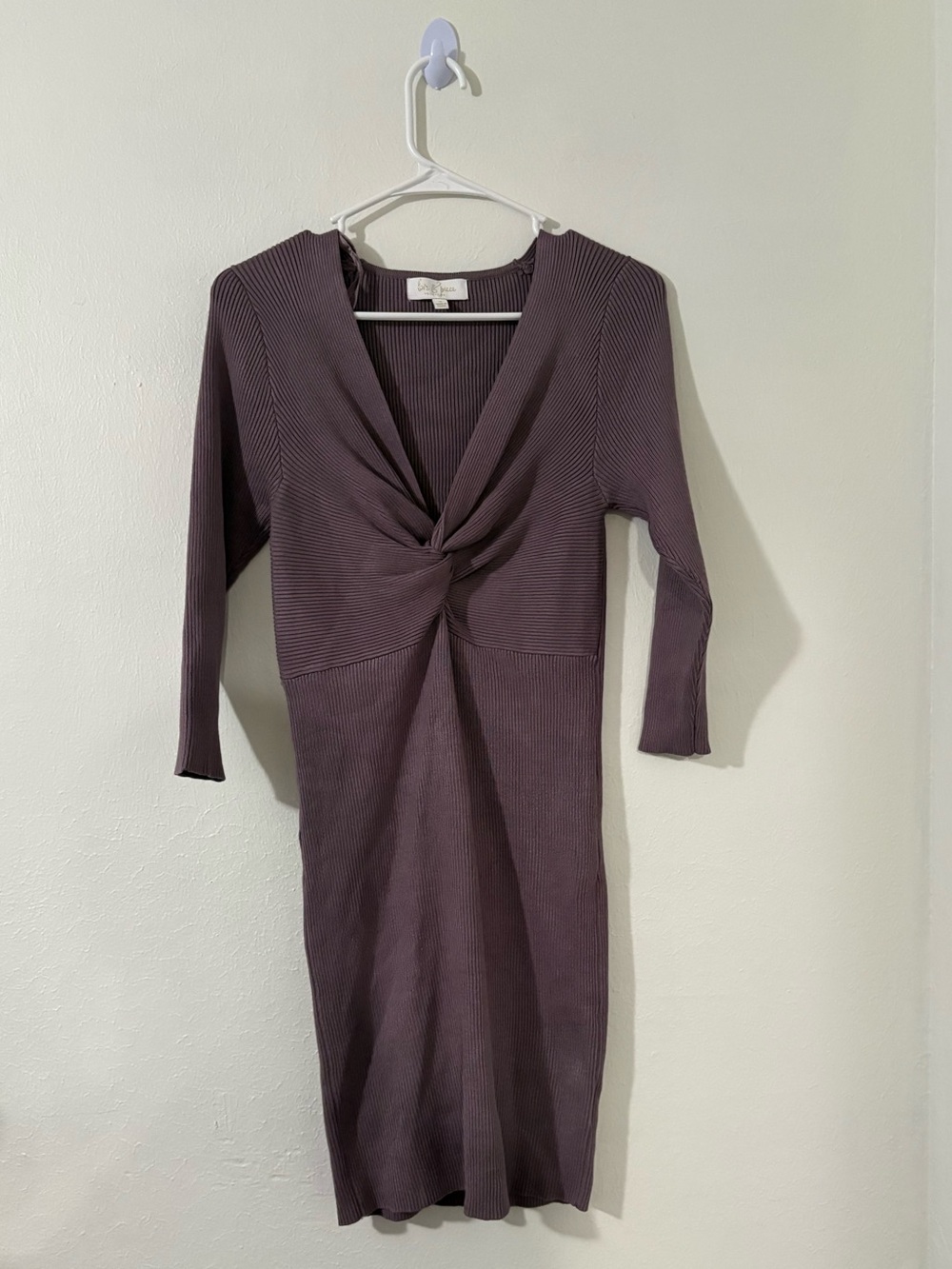 Love & Piece Collective Twist Front Dress | Size: Medium